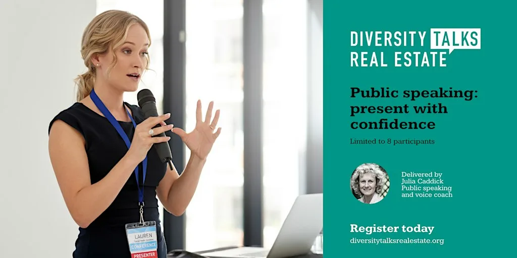 Public speaking - present with confidence (women only)