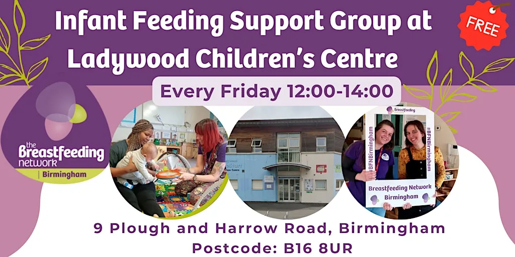 Infant Feeding Support Group at Ladywood Children's Centre at Ladywood children’s center