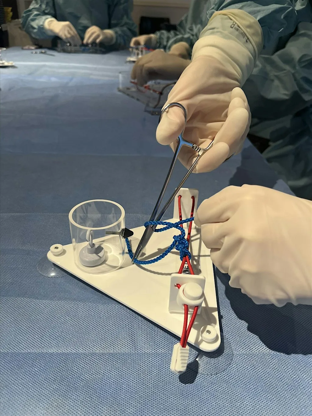 Surgical skills taster workshop for home learners