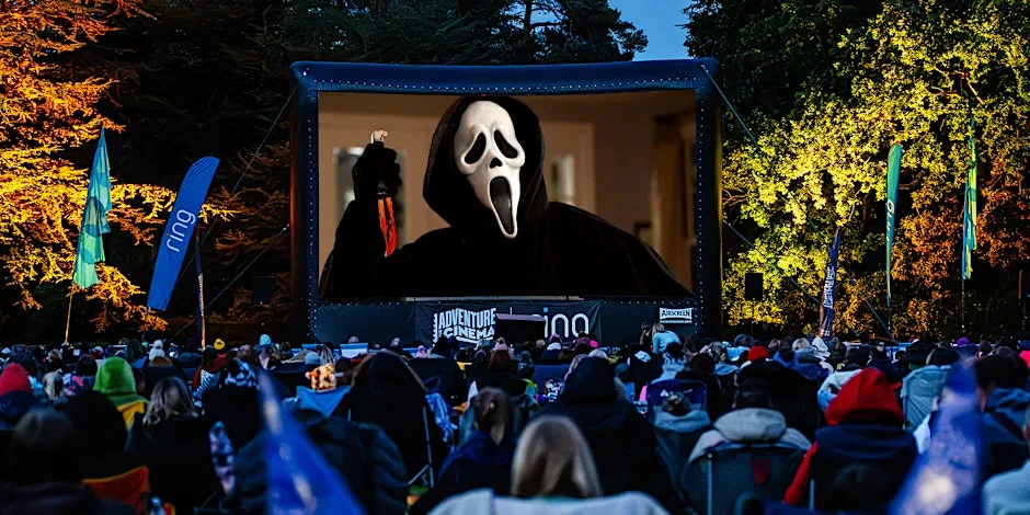 Scream Halloween Outdoor Cinema at Callendar House in Falkirk at Callendar House