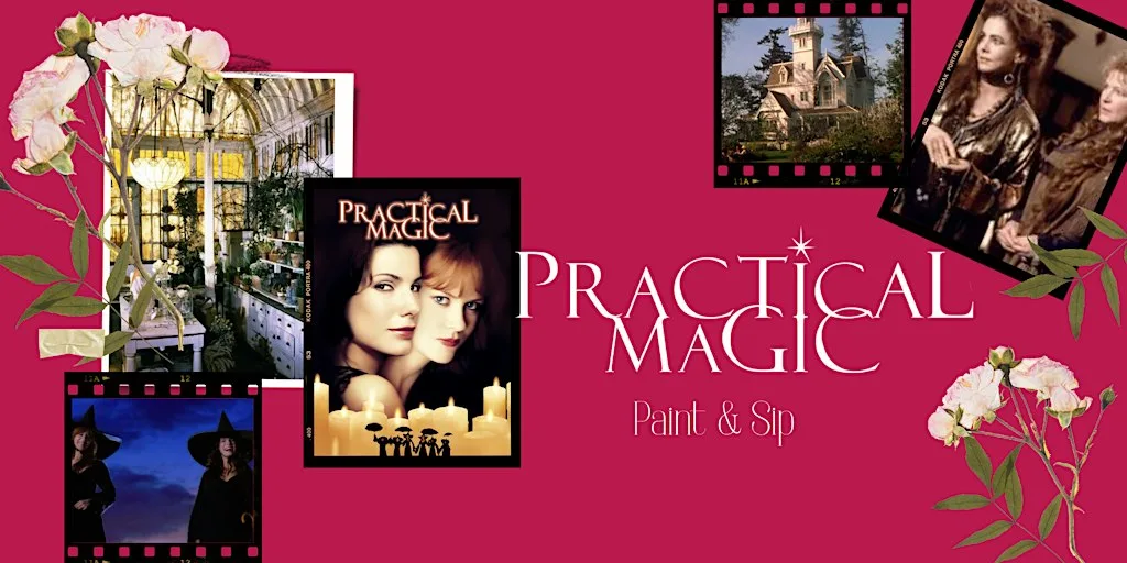 Paint & Sip - Practical Magic Themed at The Lescar