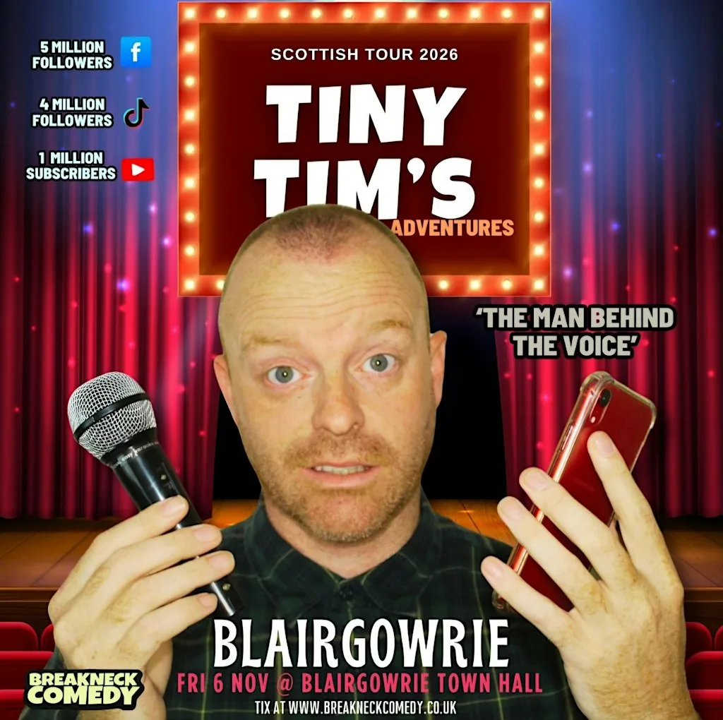 Tiny Tim at Blairgowrie Town Hall