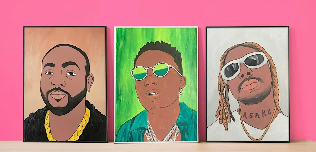 DWTN Paint and Sip: Nigerian Independence : Wiz kid Davido & Asake