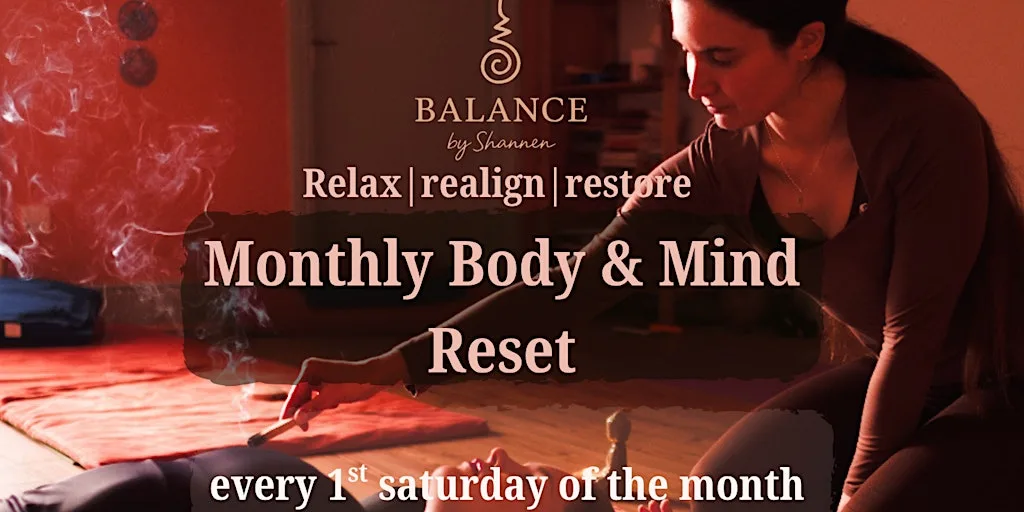 Monthly Body & Mind Reset at Quay Yoga & Meditation