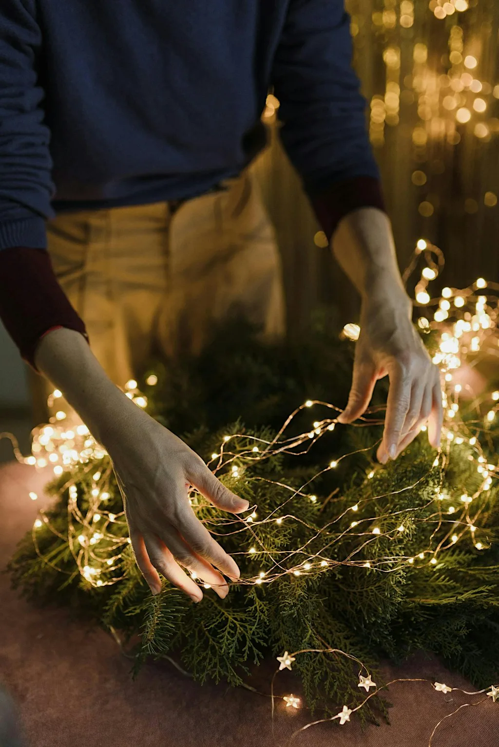 Christmas Wreath Making at Coppa Club, Maidenhead