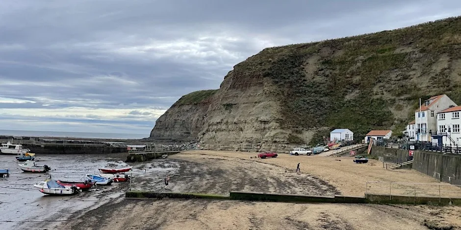 Staithes Rock & Fossil Safari at Staithes Harbour slipway