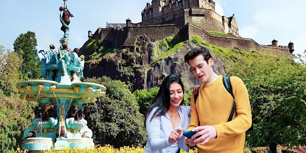Discover Edinburgh's New Town! Interactive Treasure Hunt & City Walk