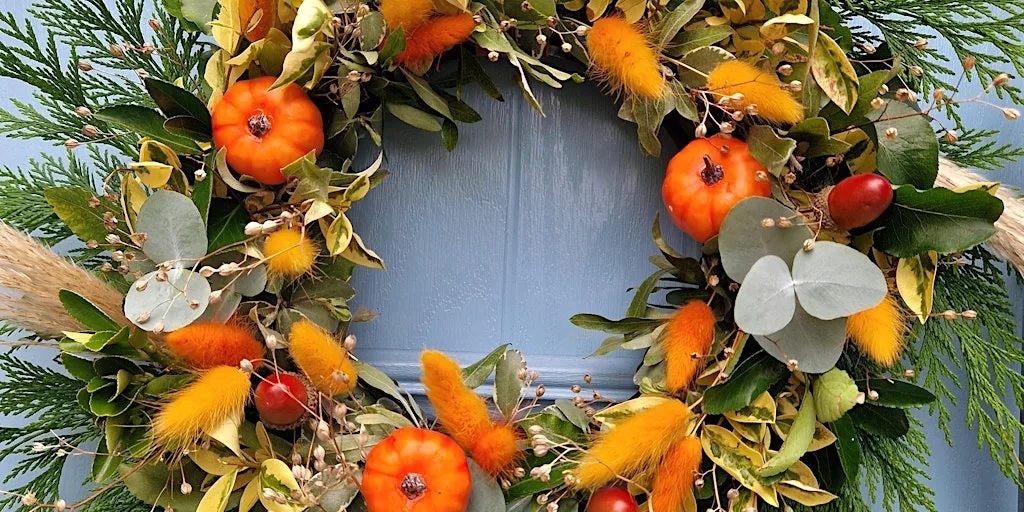 Autumn Wreath Workshop at The Hayward Studio