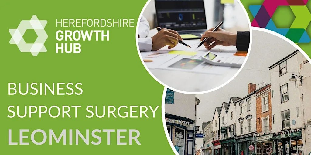 Business Support Surgery (in Leominster) at Leominster Business Hub, Leominster Library