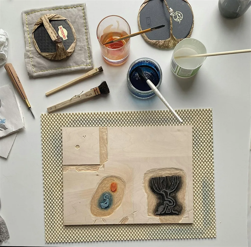 Mokuhanga: Japanese block printing at Carousel Print Studio, Exchange Place Studios