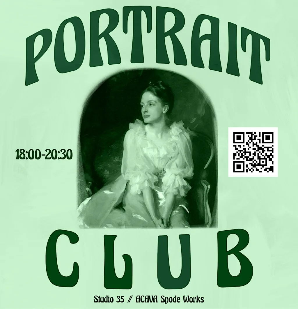 Portrait Club (extra session) Thu 23rd July at Studio 35 (ACAVA)