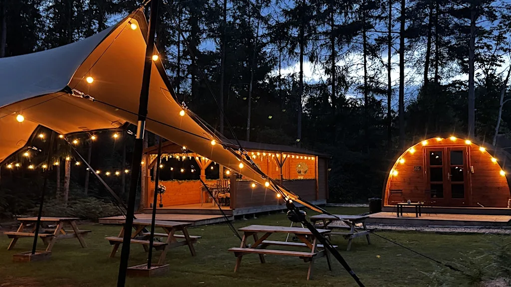 Outdoor Crystal Bowl Sound Bath at Worth Forest Glamping