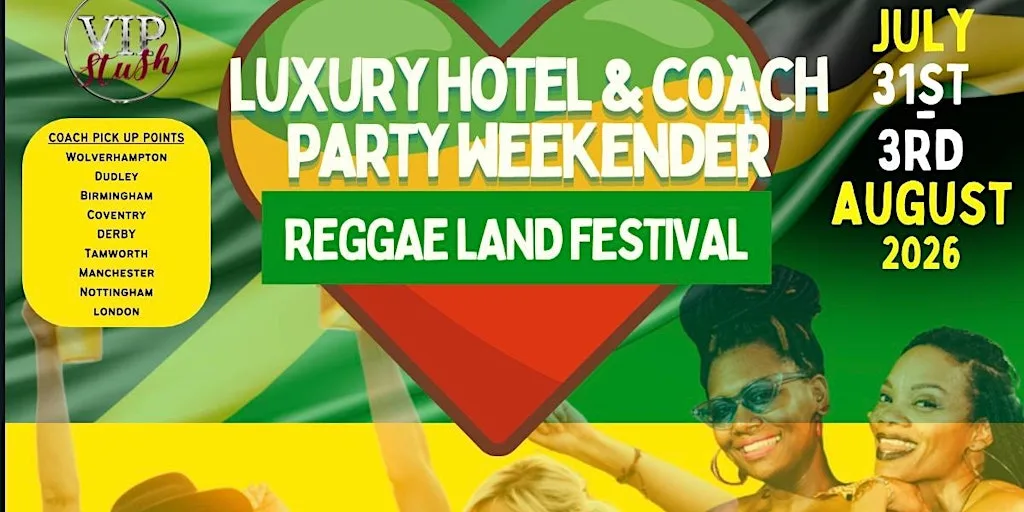 VIP STUSH: Reggae Land Party Weekender 2027