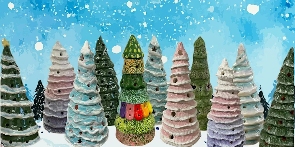 Hand-Building Pottery Workshop: Make a Christmas Tree Lantern (2 Sessions) at Hazlehurst Studios