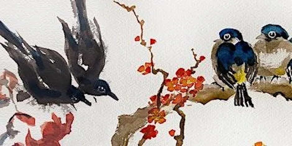 Chinese Brush Painting at Confucius Institute PG102