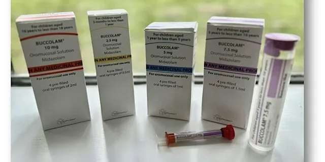 Paediatric Midazolam Training for Education staff at Forth Valley Royal Hospital