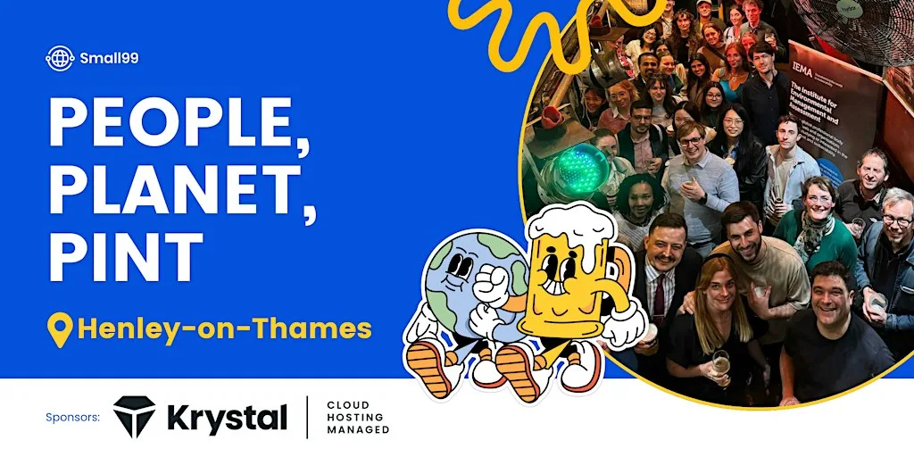 Henley-on-Thames - People Planet Pint™: Sustainability Meetup at Three Horseshoes