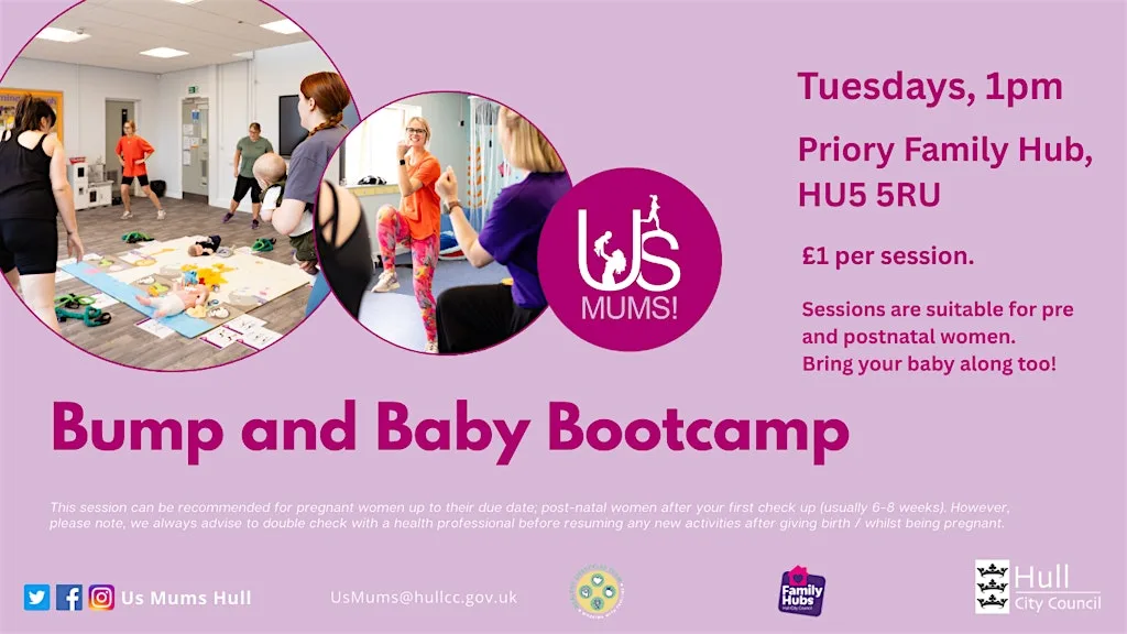 Bump and Baby Bootcamp (West) at Priory Children's Centre