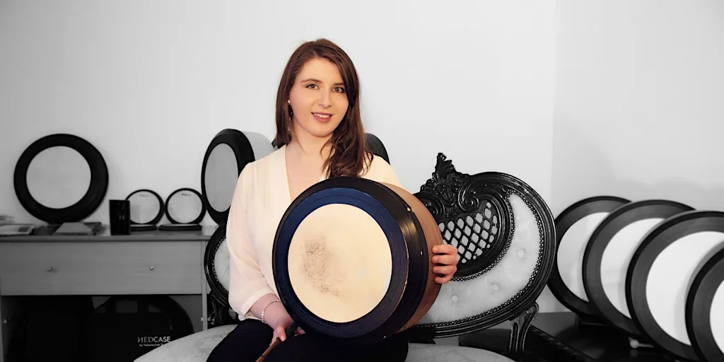 TradDRUM Experience Beginner-Improver Bodhrán Workshop at Gandharva Loka - The World Music Store