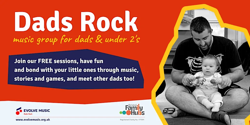 Southmead Dads Rock: 10 music sessions for Dads and their children under 2