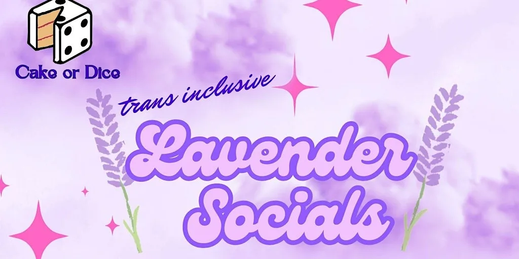 Lavender Socials Sip & Paint at Cake or Dice