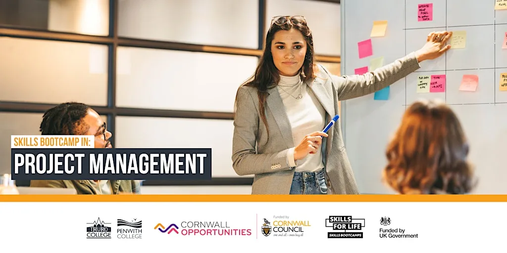 Skills Bootcamp in Project Management at Tregye Campus - Part of Truro and Penwith College