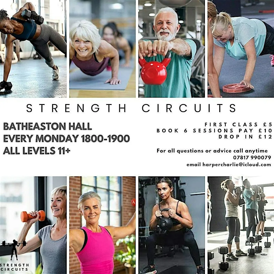 STRENGTH CIRCUITS at Batheaston Village Hall