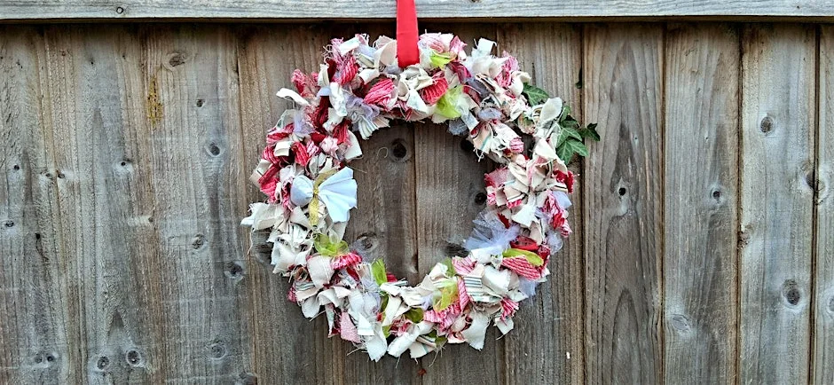 Christmas Rag Wreath Workshop at Red House Museum and Gardens