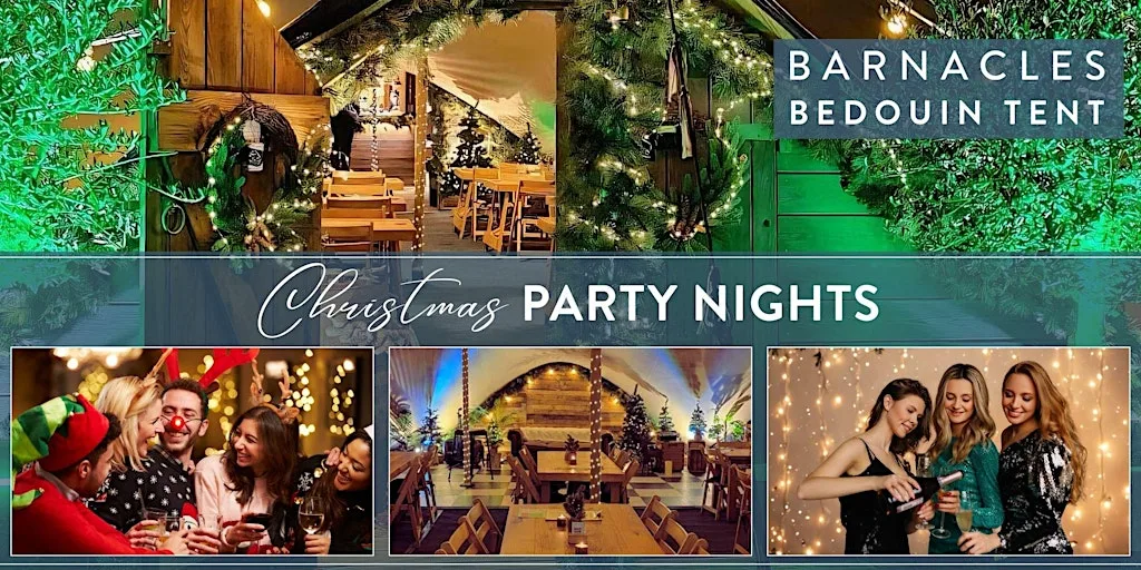 Christmas Party Night - Tribute to the Boybands with Woodfired Pizza at Barnacles Restaurant & Bar Bistro