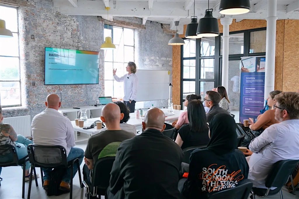 Built in Notts Tech Meetup at Lab82, The Oldknows Factory