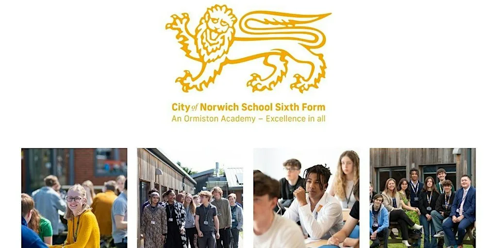 City of Norwich School Sixth Form Open Evening Oct 2026 at City of Norwich School - An Orminston Academy
