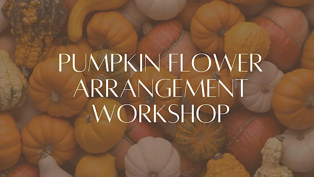 Pumpkin Flower Arrangement Workshop at Derwent Manor Boutique Hotel