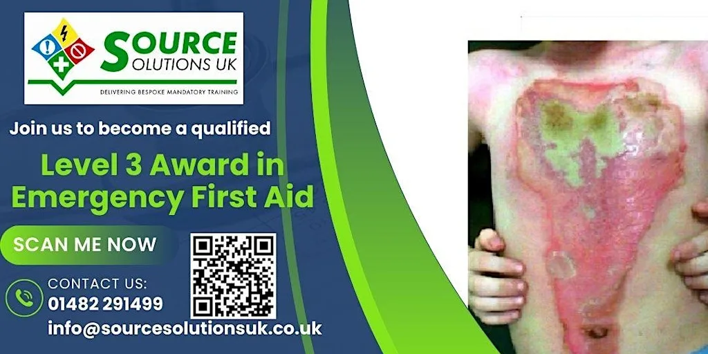 Level 3 Emergency First Aid at Work - 1 Day Course - £108 at 433 Hedon Rd