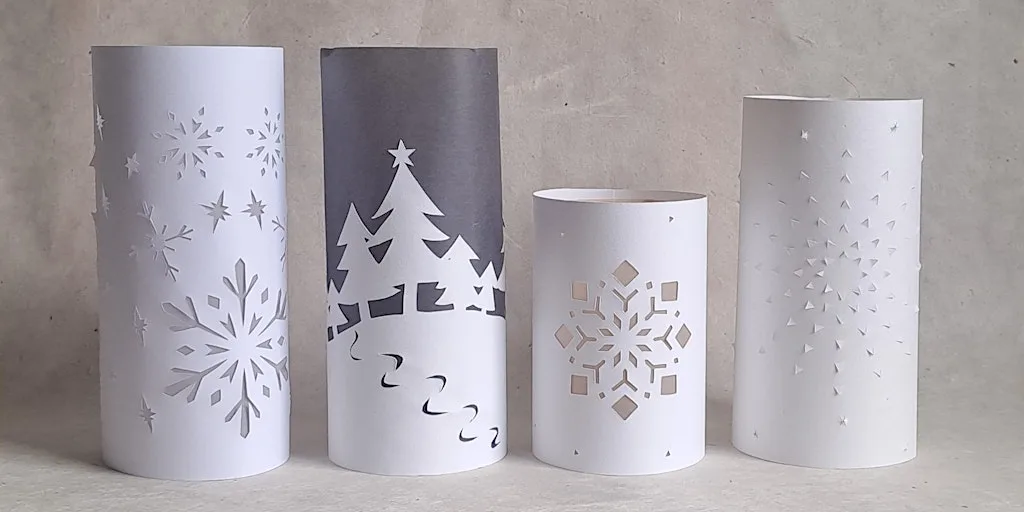 Christmas Papercut Lantern Workshop (evening) at A Touch of Craft Yorkshire
