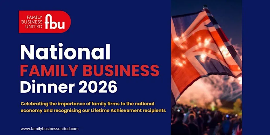National Family Business Dinner 2026 at One Moorgate Place