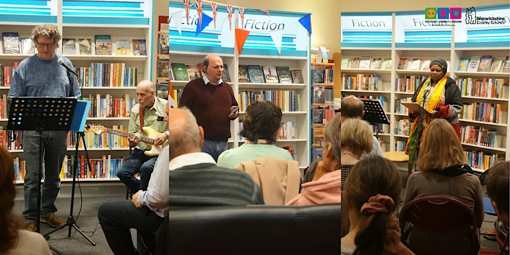 An Evening of Poetry with Coleshill Poetry Collective at Coleshill Library and Information Centre