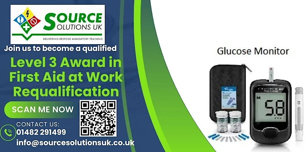 Level 3 Award in First Aid at Work Requalification - 2 Day Course - £216 at 433 Hedon Rd