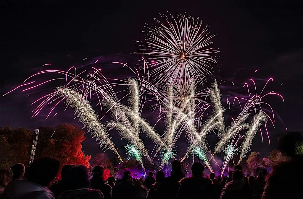 Firework Spectacular with twilight market at Orton Hall Hotel and Spa