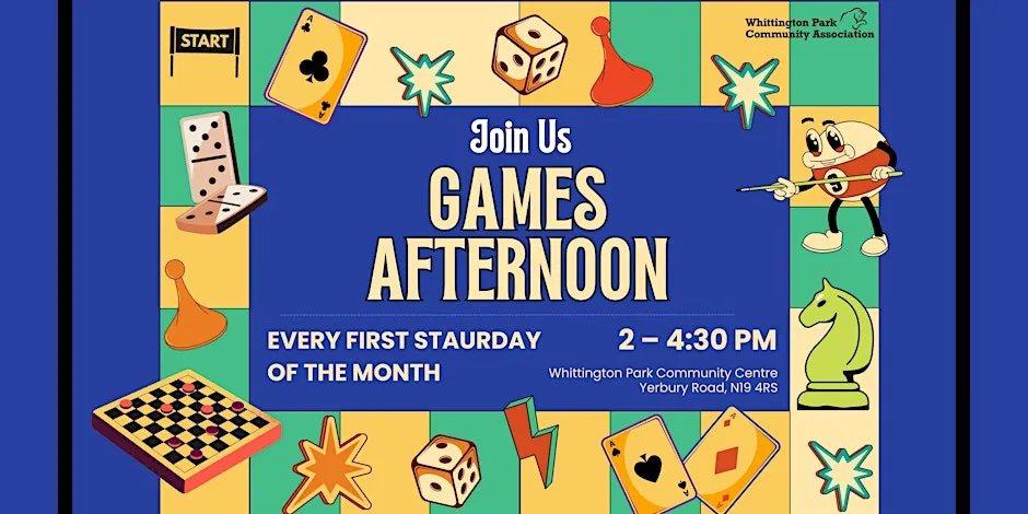 Games Afternoon at Whittington Park Community Centre at Whittington Park Community Centre
