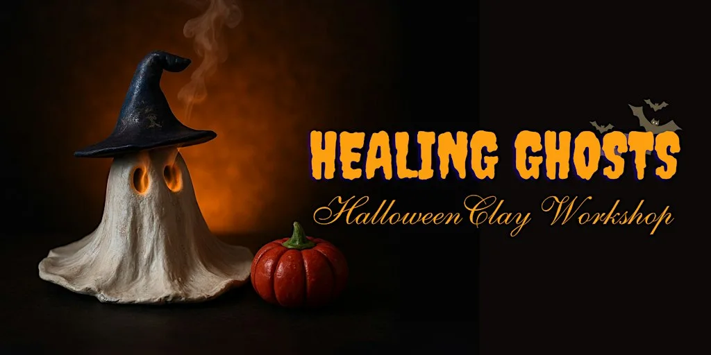 Halloween Healing Ghosts | A Cozy Clay Workshop at Serica Arts & Crafts