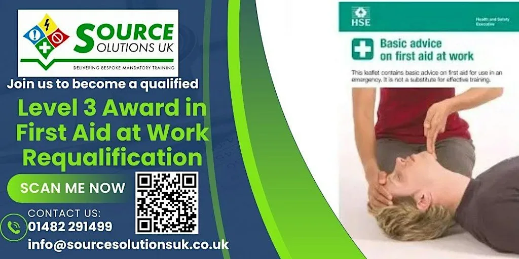 Level 3 Award in First Aid at Work Requalification - 2 Day Course - £216