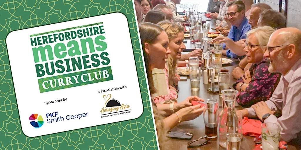 Herefordshire means Business Curry Club at Amazing Asia Buffet
