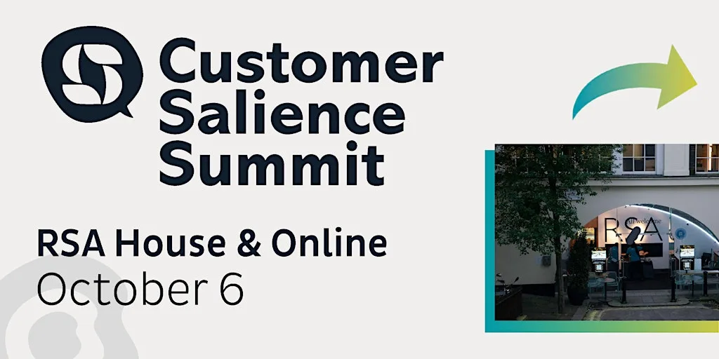 Customer Salience Summit 2026 at RSA House Venue Hire
