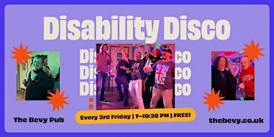 The Bevy Disability Disco – Music, Dancing & Karaoke with DJ Steve! at The Bevy