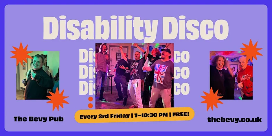 The Bevy Disability Disco – Music, Dancing & Karaoke with DJ Steve! at The Bevy