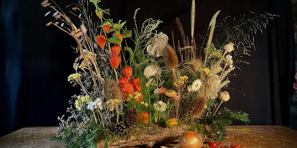 Dried Flower Table Autumn/Winter Arrangement Workshop
