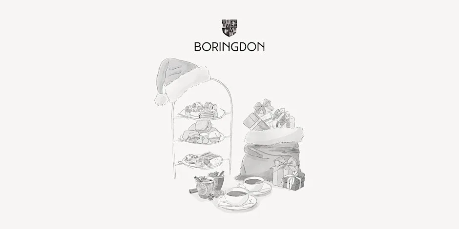 Festive Afternoon Tea with Father Christmas at Boringdon Hall Hotel