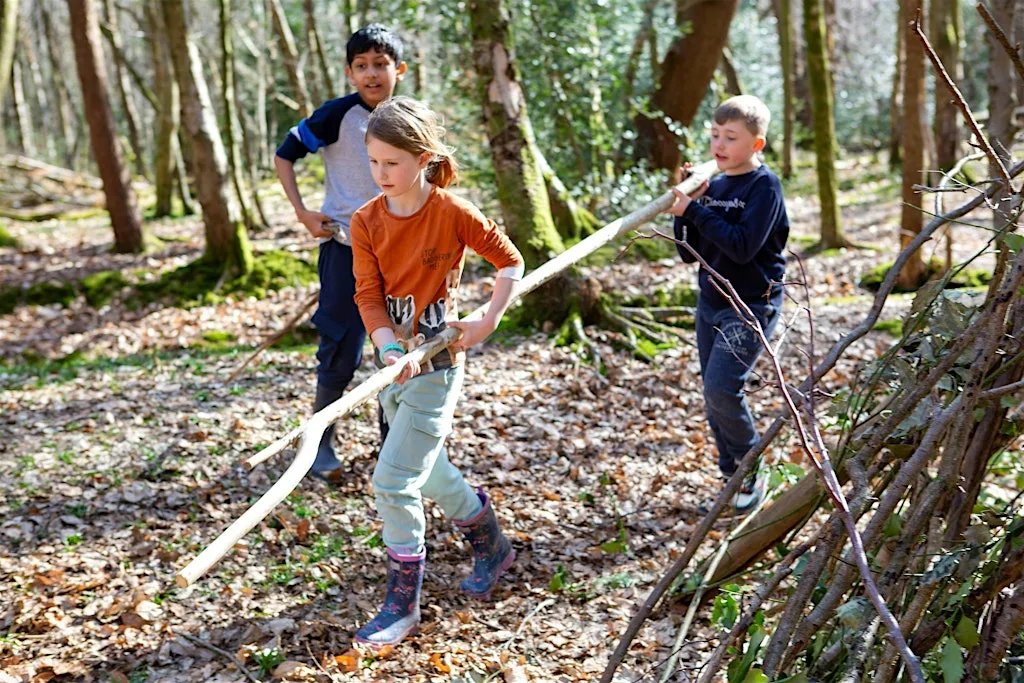 Forest School Training Level 3: Gillham Wood, Bexhill (1002A37045) at Gillham Wood Nature Reserve