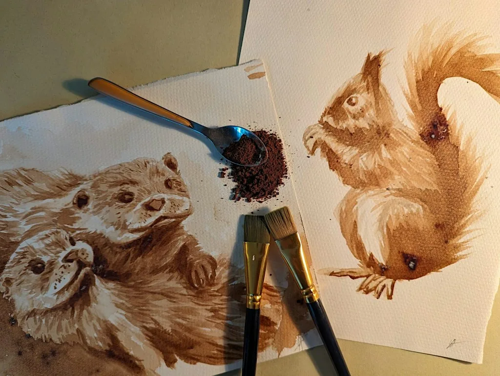 Coffee Painting (Bury) at Fired Paint a Pot Cafe