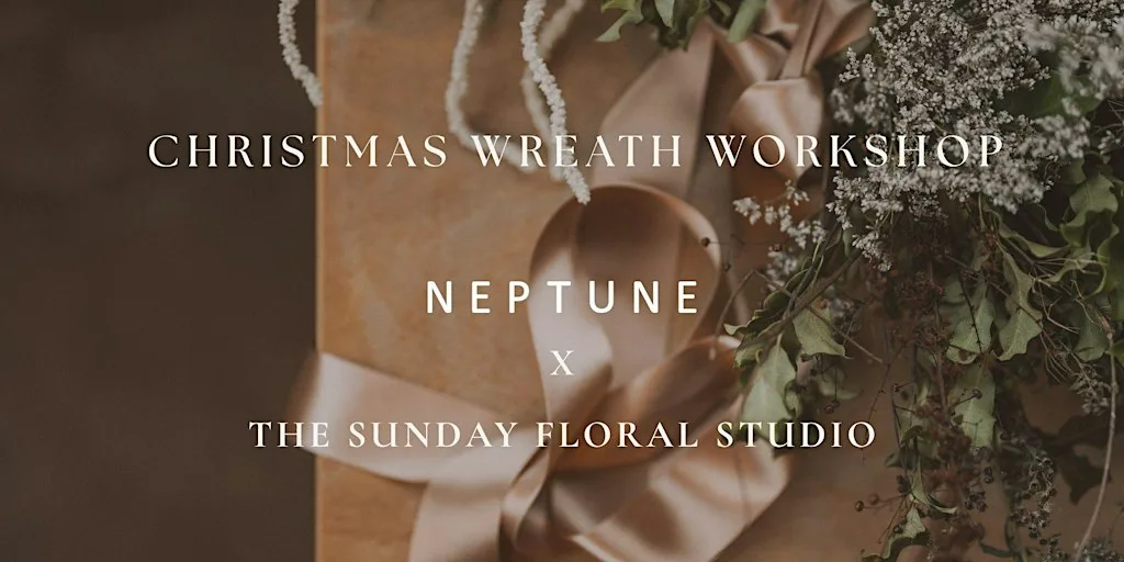 Christmas Wreath Workshop at Neptune Weybridge